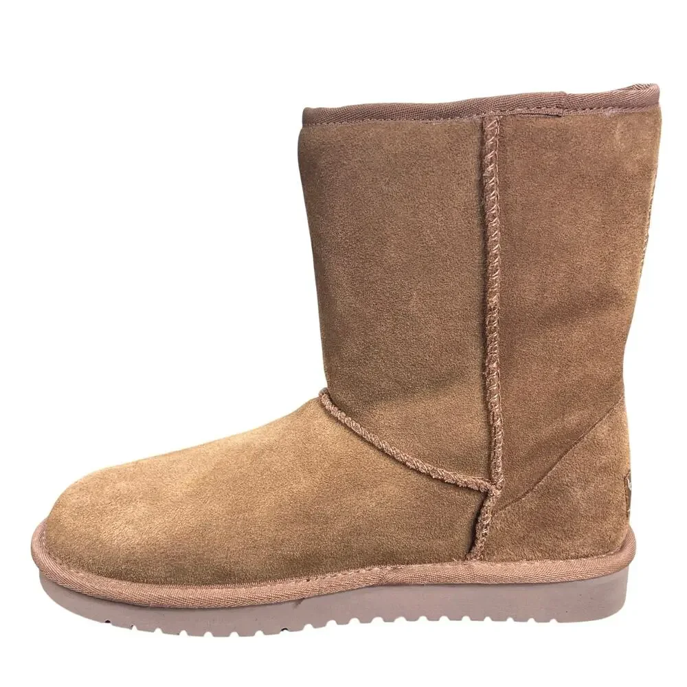 Koolaburra by UGG Short Classic Faux Fur Lined Suede Boots Size 7